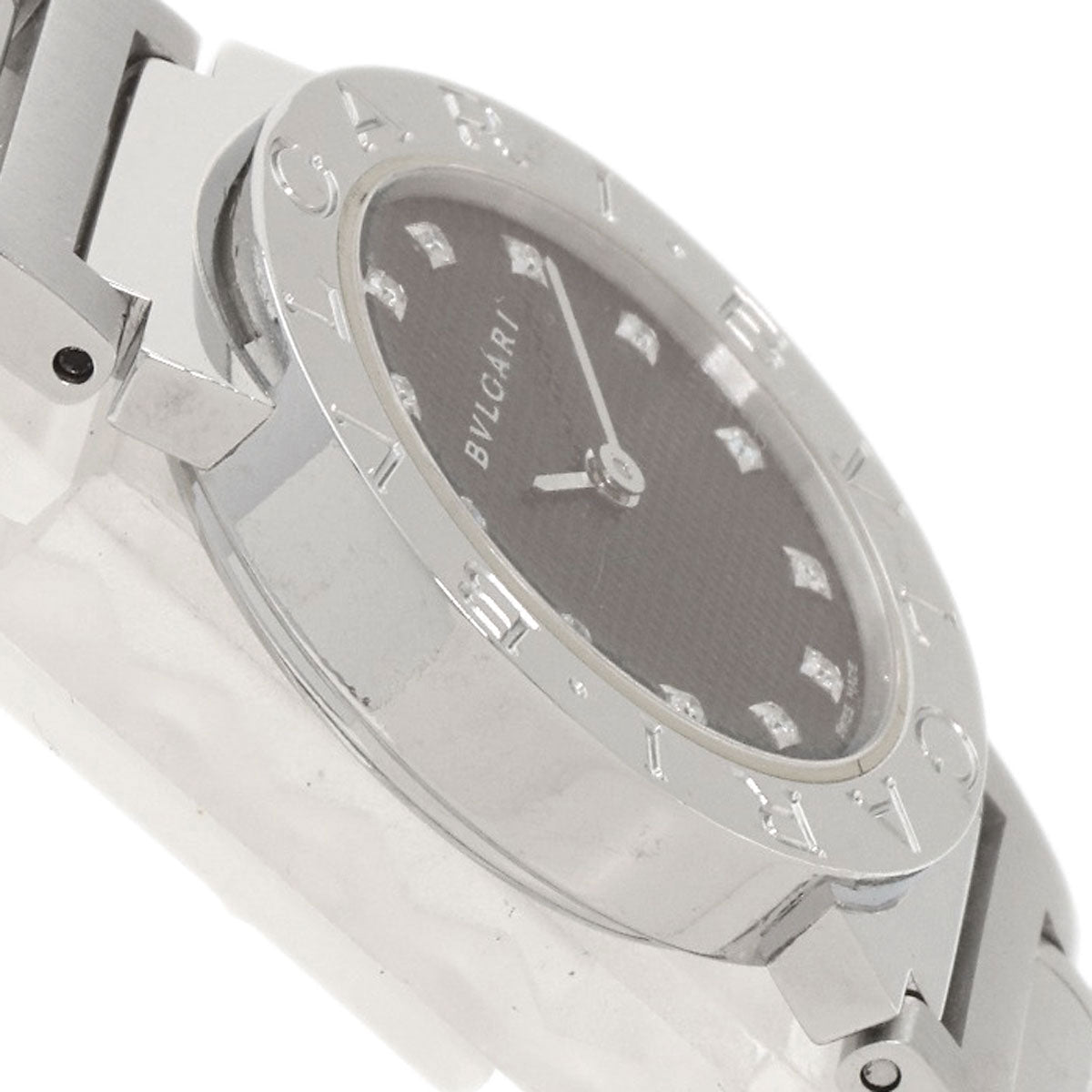BVLGARI BVLGARI BVLGARI 12P Diamond Watches BB26SS Stainless Steel/Stainless Steel Ladies