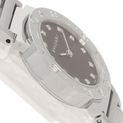 BVLGARI BVLGARI BVLGARI 12P Diamond Watches BB26SS Stainless Steel/Stainless Steel Ladies