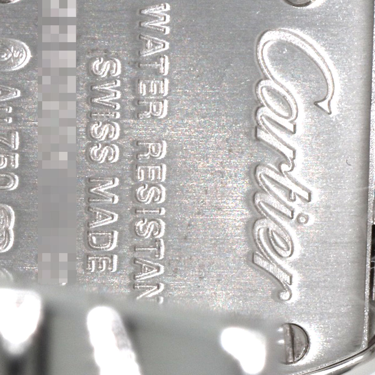 CARTIER Mini Baignoire Watches WB520025 K18 White Gold/K18 White Gold Ladies