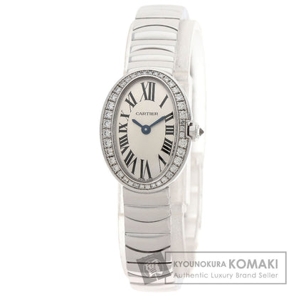 CARTIER Mini Baignoire Watches WB520025 K18 White Gold/K18 White Gold Ladies
