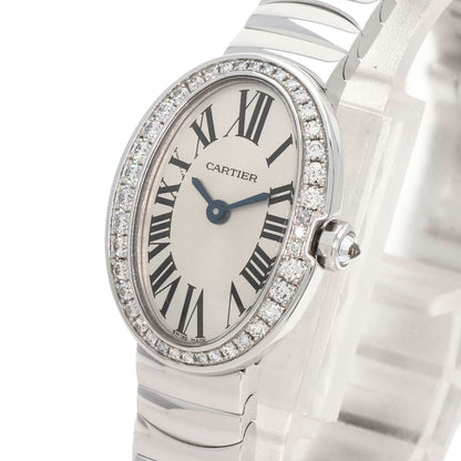 CARTIER Mini Baignoire Watches WB520025 K18 White Gold/K18 White Gold Ladies