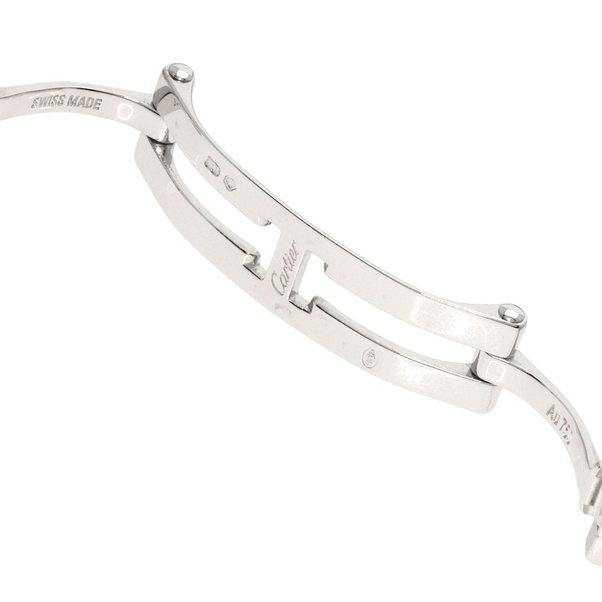 CARTIER Mini Baignoire Watches WB520025 K18 White Gold/K18 White Gold Ladies