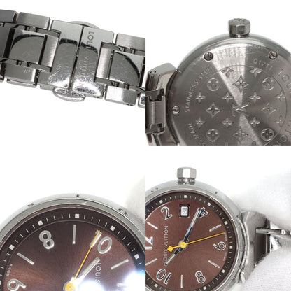 LOUIS VUITTON Tambour Watches Q1211 Stainless Steel/Stainless Steel Ladies