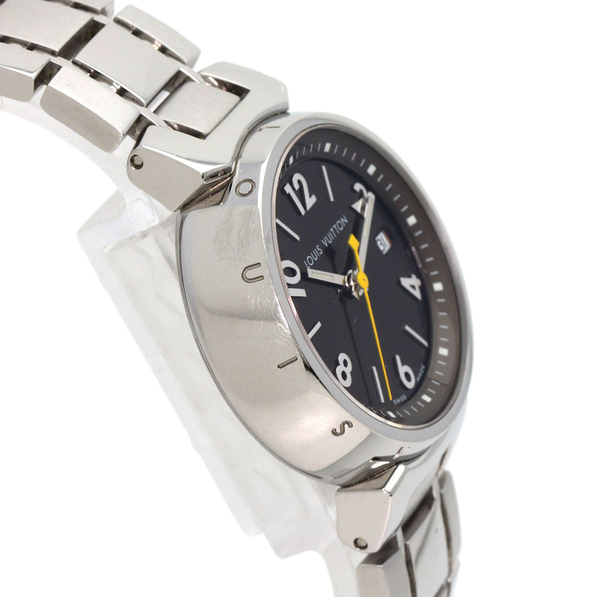 LOUIS VUITTON Tambour Watches Q1211 Stainless Steel/Stainless Steel Ladies