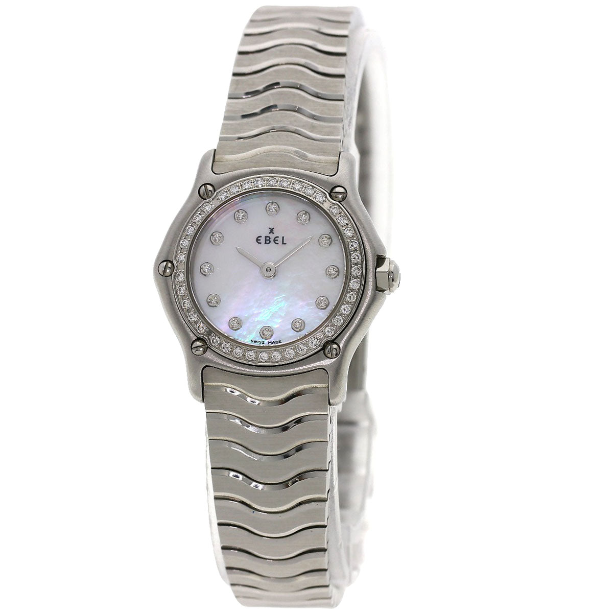 EBEL Classic Wave Mini Watches  Stainless Steel/Stainless Steel Ladies