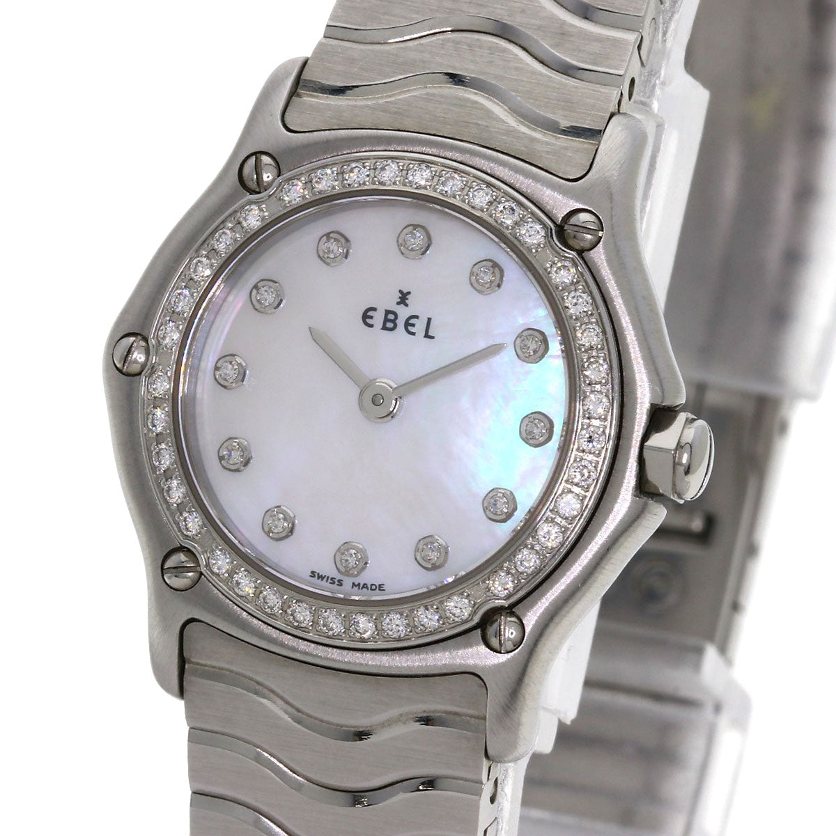 EBEL Classic Wave Mini Watches  Stainless Steel/Stainless Steel Ladies