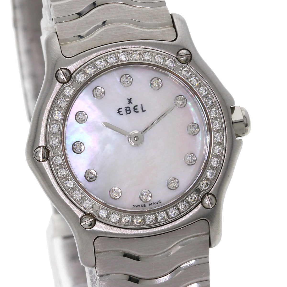 EBEL Classic Wave Mini Watches  Stainless Steel/Stainless Steel Ladies