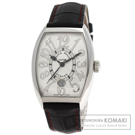 FRANCK MULLER TONNEAU CURVEX Watches 7851SCDTREL Stainless Steel/Leather mens