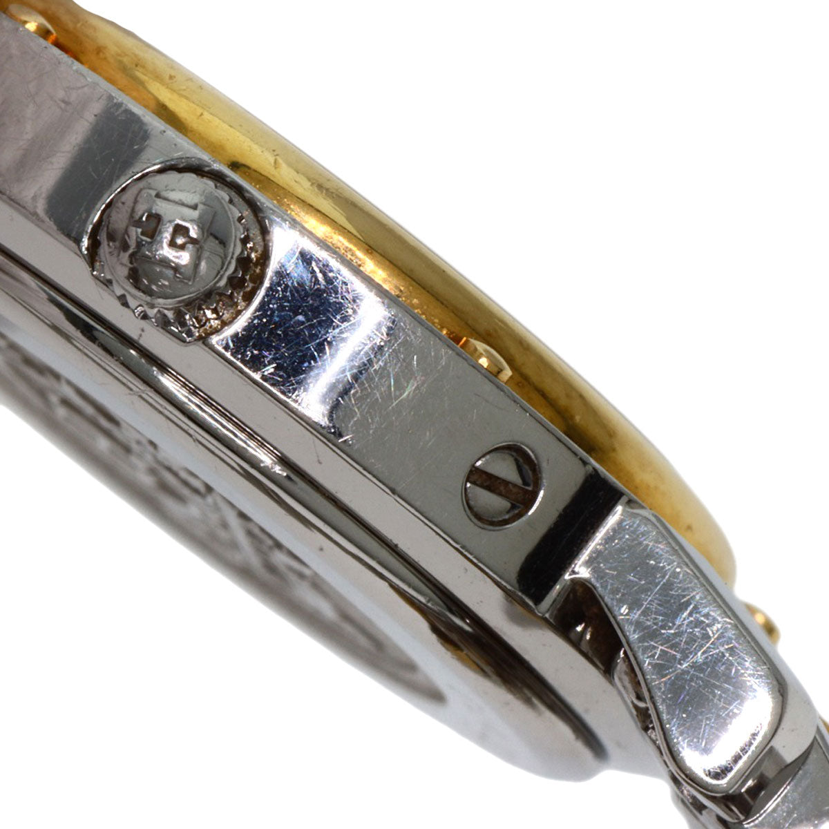 HERMES Clipper Watches CL4.220 Stainless Steel/SSxGP Ladies