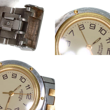 HERMES Clipper Watches CL4.220 Stainless Steel/SSxGP Ladies