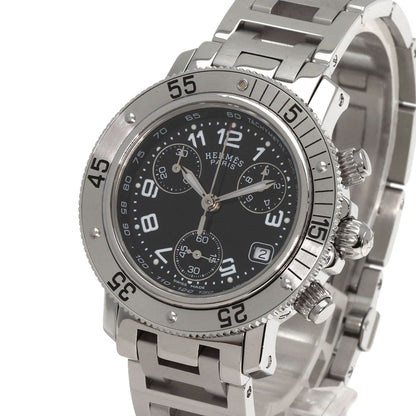 HERMES Clipper Diver Chronograph Watches CL2.310 Stainless Steel/Stainless Steel Ladies