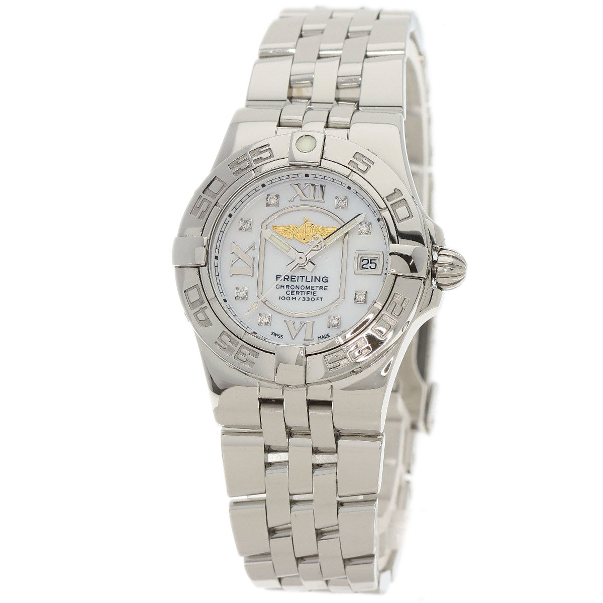 BREITLING Galactic Watches A71340 Stainless Steel/Stainless Steel Ladies