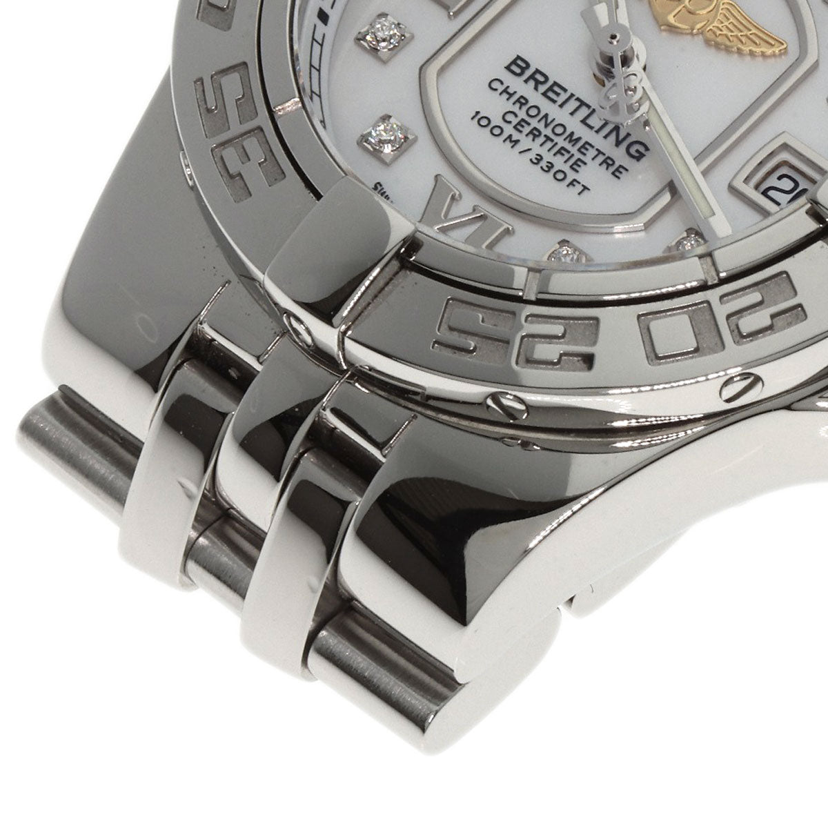 BREITLING Galactic Watches A71340 Stainless Steel/Stainless Steel Ladies