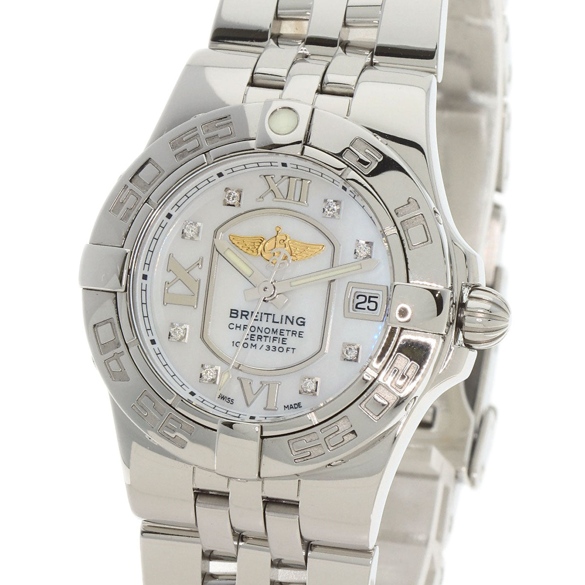 BREITLING Galactic Watches A71340 Stainless Steel/Stainless Steel Ladies