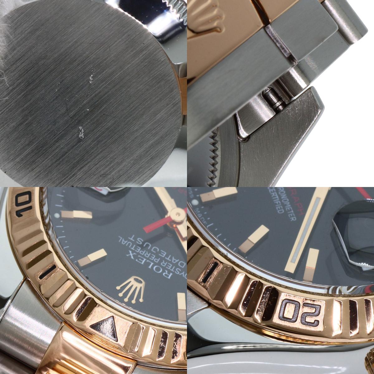 ROLEX Datejust Turn-O-Graph Watches 116261 Stainless Steel/SSxK18PG mens