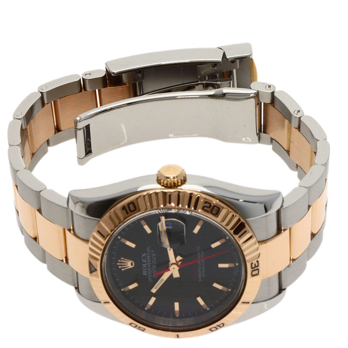 ROLEX Datejust Turn-O-Graph Watches 116261 Stainless Steel/SSxK18PG mens