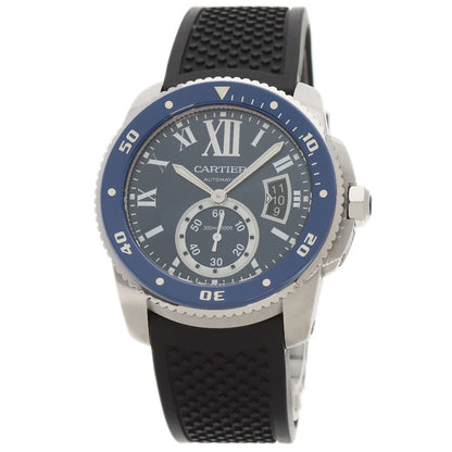 CARTIER Calibur de Cartier diver Watches WSCA0010 Stainless Steel/Rubber mens