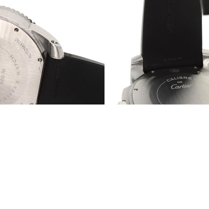 CARTIER Calibur de Cartier diver Watches WSCA0010 Stainless Steel/Rubber mens