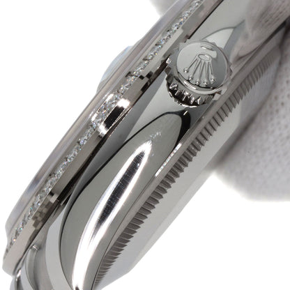 ROLEX DATEJUST 10P Diamond Watches 116244G Stainless Steel/Stainless Steel mens
