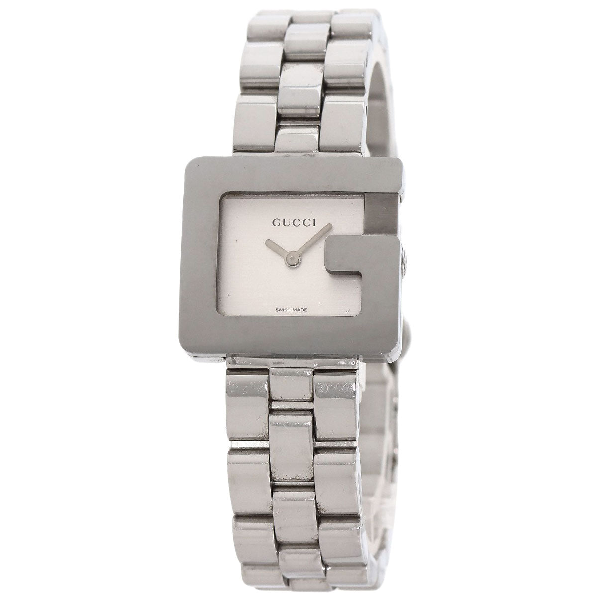 GUCCI G Square Watches 3600L Stainless Steel/Stainless Steel Ladies