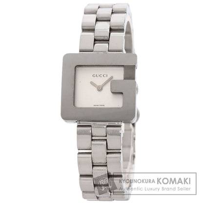 GUCCI G Square Watches 3600L Stainless Steel/Stainless Steel Ladies