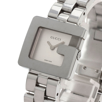 GUCCI G Square Watches 3600L Stainless Steel/Stainless Steel Ladies