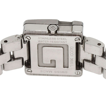 GUCCI G Square Watches 3600L Stainless Steel/Stainless Steel Ladies