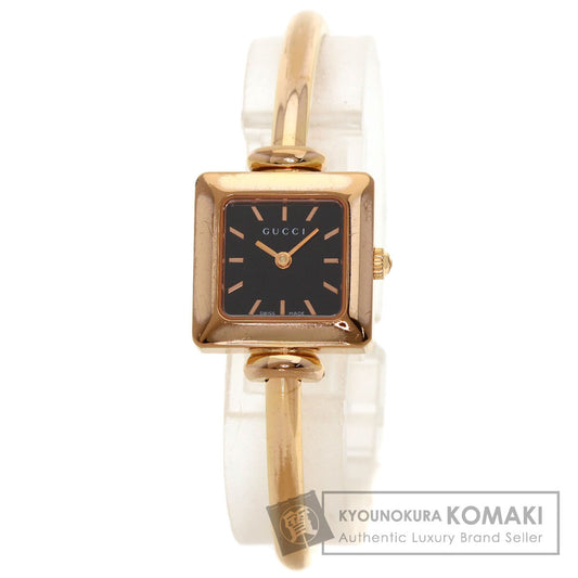 GUCCI Square face Watches 1900L PGP/PGP Ladies