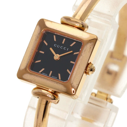 GUCCI Square face Watches 1900L PGP/PGP Ladies