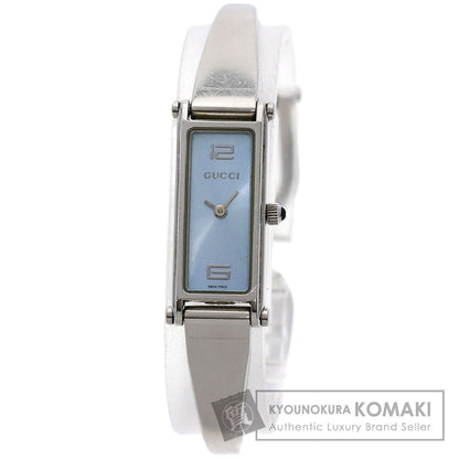 GUCCI Square face Watches 1500L Stainless Steel/Stainless Steel Ladies