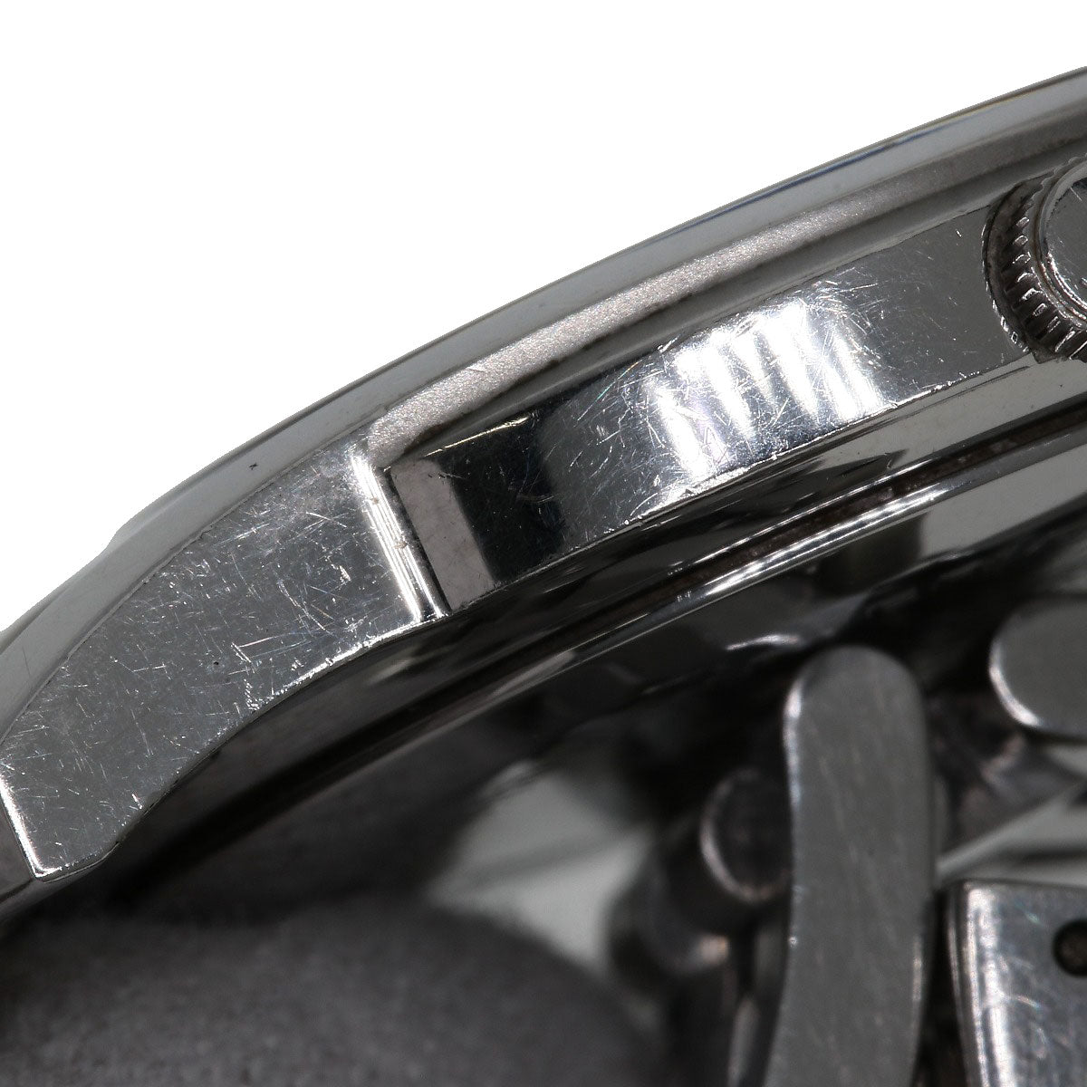 GUCCI Round face Watches 5500M Stainless Steel/Stainless Steel mens