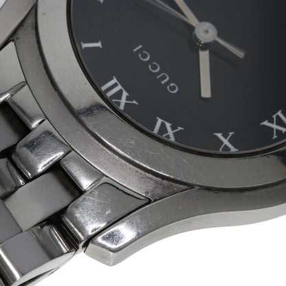 GUCCI Round face Watches 5500M Stainless Steel/Stainless Steel mens