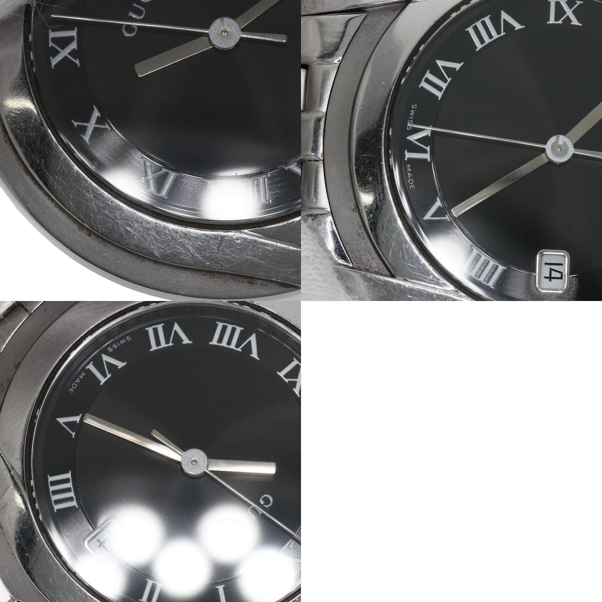 GUCCI Round face Watches 5500M Stainless Steel/Stainless Steel mens