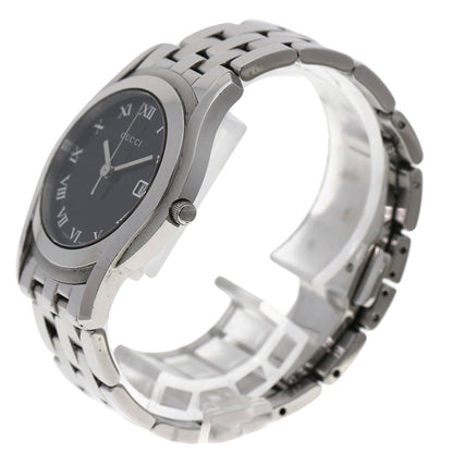 GUCCI Round face Watches 5500M Stainless Steel/Stainless Steel mens