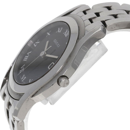 GUCCI Round face Watches 5500M Stainless Steel/Stainless Steel mens