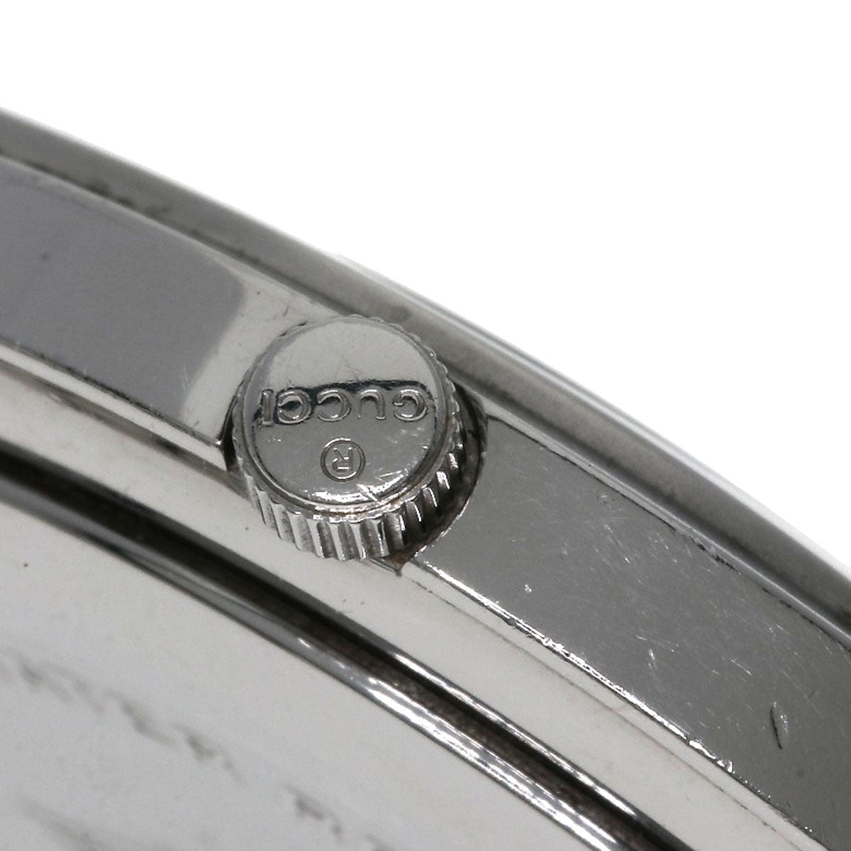 GUCCI Round face Watches 5500M Stainless Steel/Stainless Steel mens