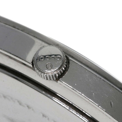 GUCCI Round face Watches 5500M Stainless Steel/Stainless Steel mens