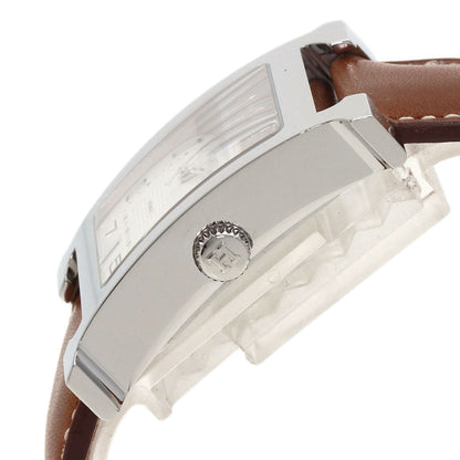 HERMES H watch Watches HH2.810 Stainless Steel/Leather mens
