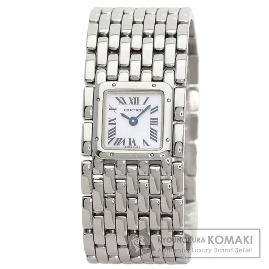 CARTIER PANTHERE Ryuban Watches W61001T9 Stainless Steel/Stainless Steel Ladies