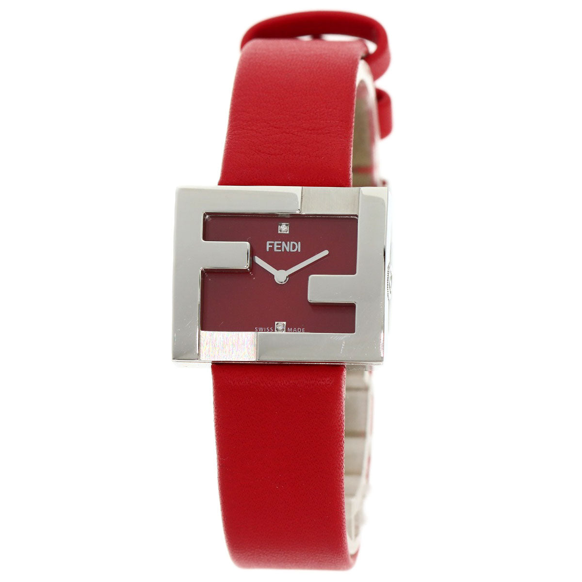 FENDI Fendi Mania Watches F100101901 Stainless Steel/Leather Ladies