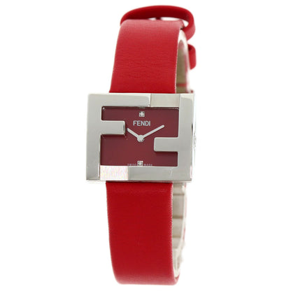 FENDI Fendi Mania Watches F100101901 Stainless Steel/Leather Ladies