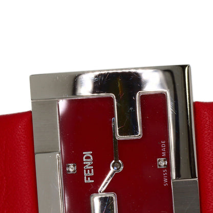 FENDI Fendi Mania Watches F100101901 Stainless Steel/Leather Ladies