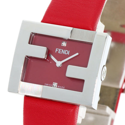 FENDI Fendi Mania Watches F100101901 Stainless Steel/Leather Ladies