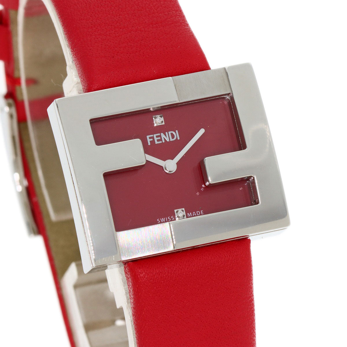 FENDI Fendi Mania Watches F100101901 Stainless Steel/Leather Ladies