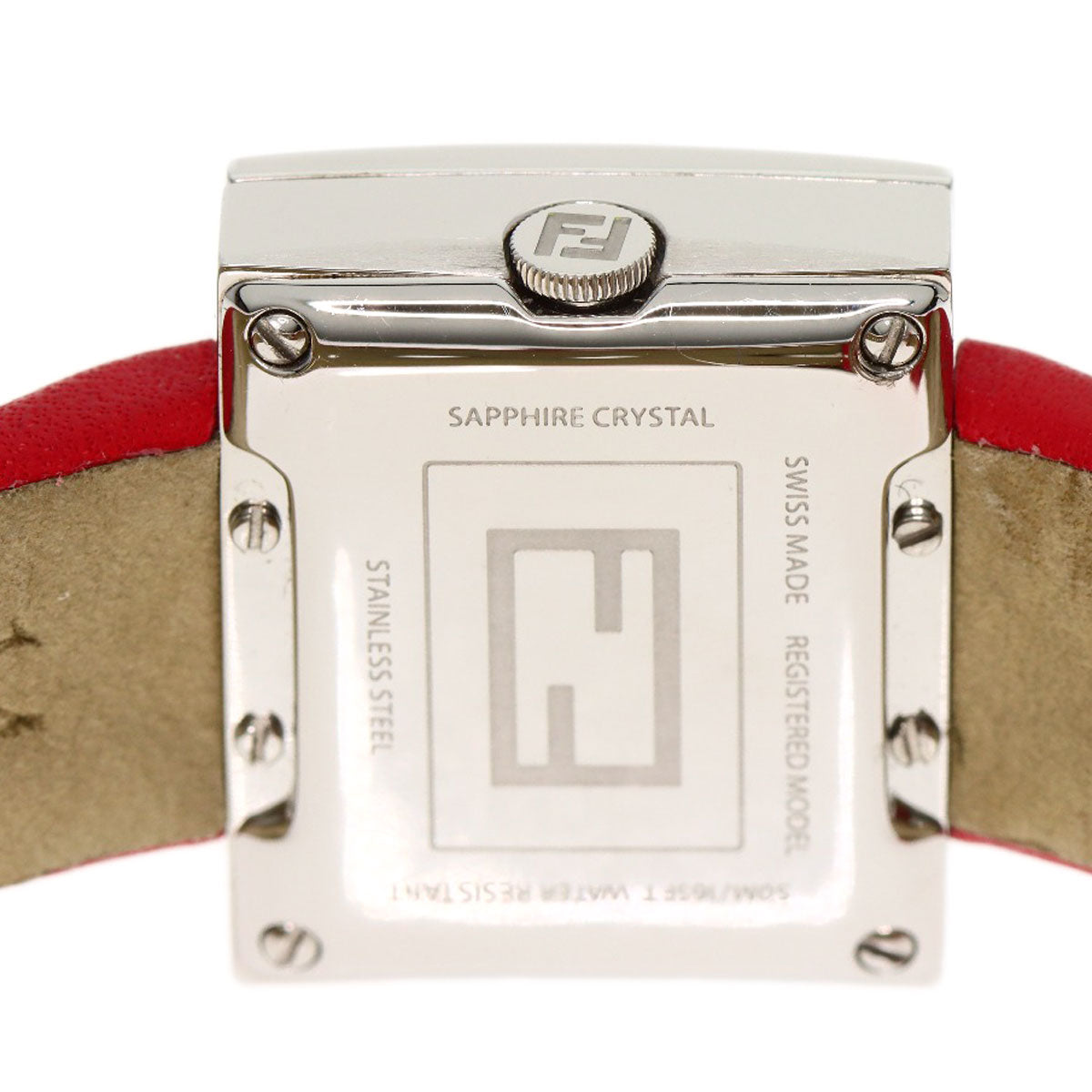 FENDI Fendi Mania Watches F100101901 Stainless Steel/Leather Ladies