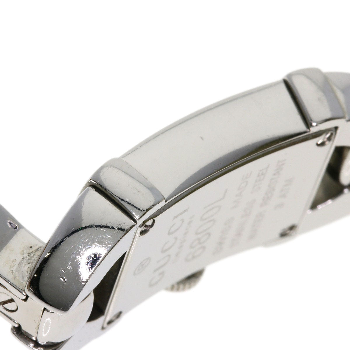 GUCCI Bamboo Watches 6800L Stainless Steel/Bamboo Ladies