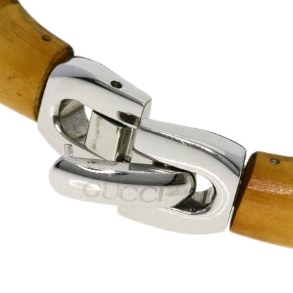 GUCCI Bamboo Watches 6800L Stainless Steel/Bamboo Ladies