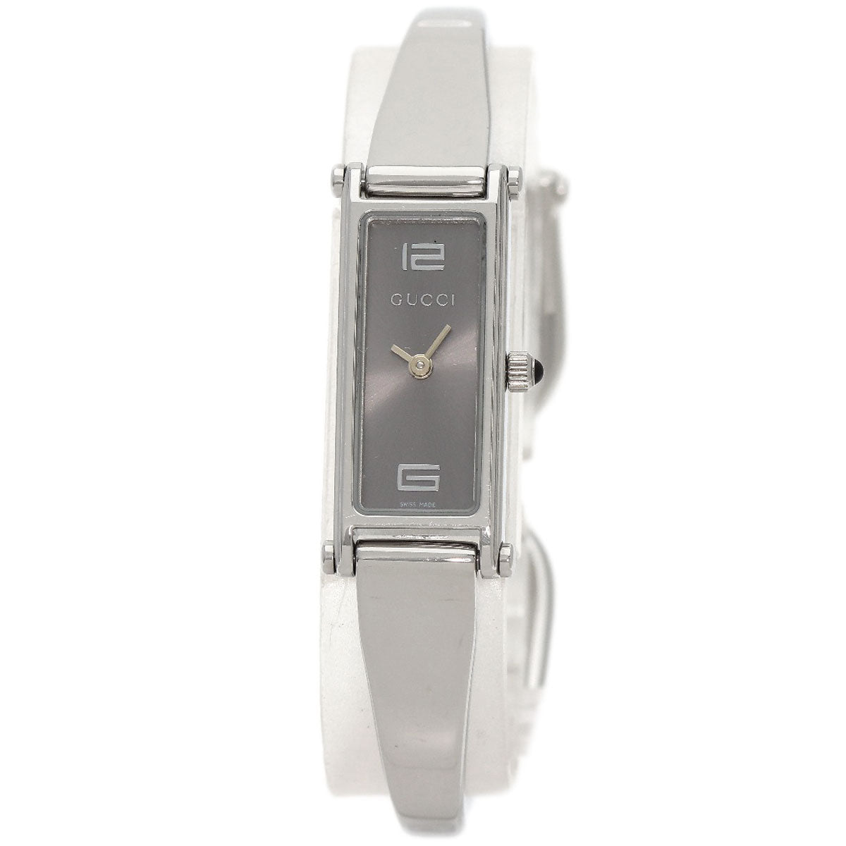 GUCCI Square face Watches 1500L Stainless Steel/Stainless Steel Ladies