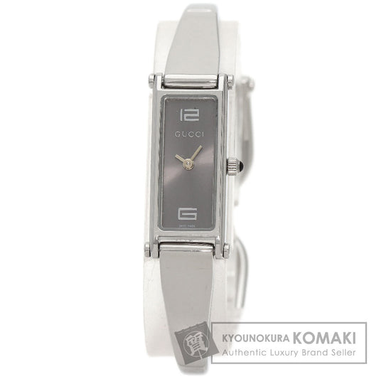 GUCCI Square face Watches 1500L Stainless Steel/Stainless Steel Ladies