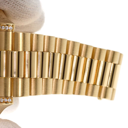 ROLEX Day Date 10P Diamond Watches 118388A K18 Yellow Gold/18K Yellow Gold mens